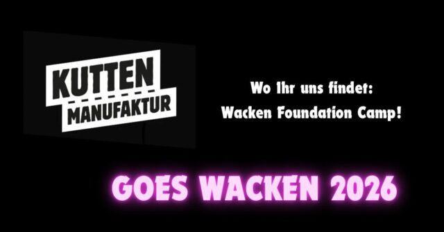 Noch fünf mal schlafen und dann machen wir uns auf zum Acker. Muddi hat einige Überraschungen für euch im Gepäck.
Freut euch drauf
#wacken#wackenfoundation #rainorshine
