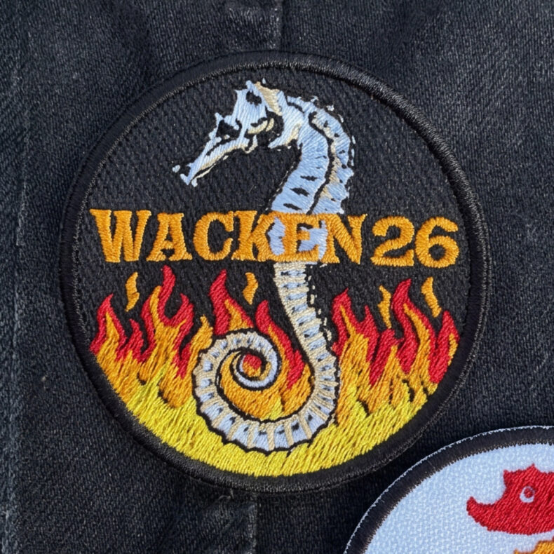 Wacken Patch Hot Seepferdchen 2026